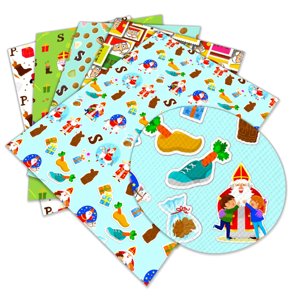 Home Textiles Netherlands - 22X30Cm Kartun Sinterklaas Natal Belanda Dicetak