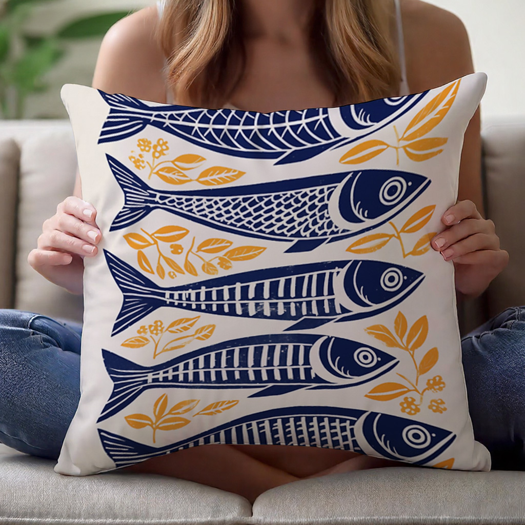 Pillow Insert 18X18 - 1 Buah Sarung Bantal Sarden Ukiran