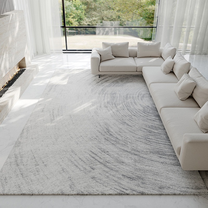 Luxury Home Textiles Usa - Karpet Abu-abu Muda Abstrak Karpet Dekorasi