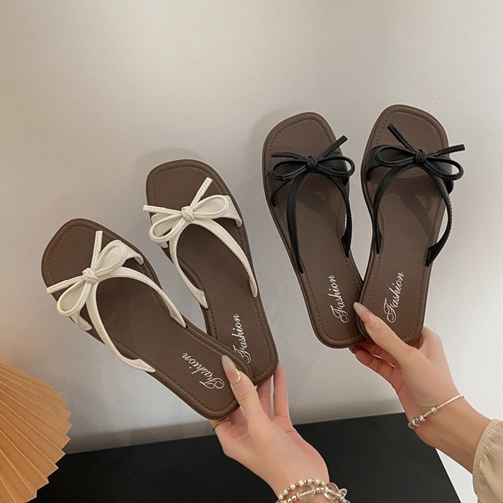 Home Textiles Products - 1 Pasang Sandal Datar Sol Lembut