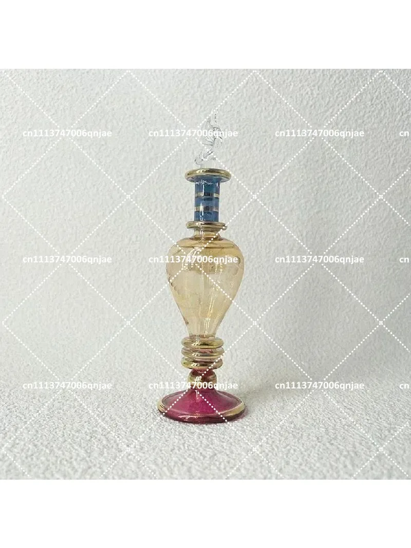 Home Textiles Fabric - Botol Minyak Esensial Kaca Warna-warni Buatan