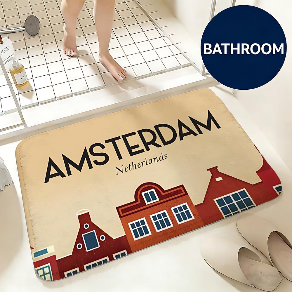 Keset Lantai Flanel Lembut Pla - Home Textiles Netherlands ulasan dan harga