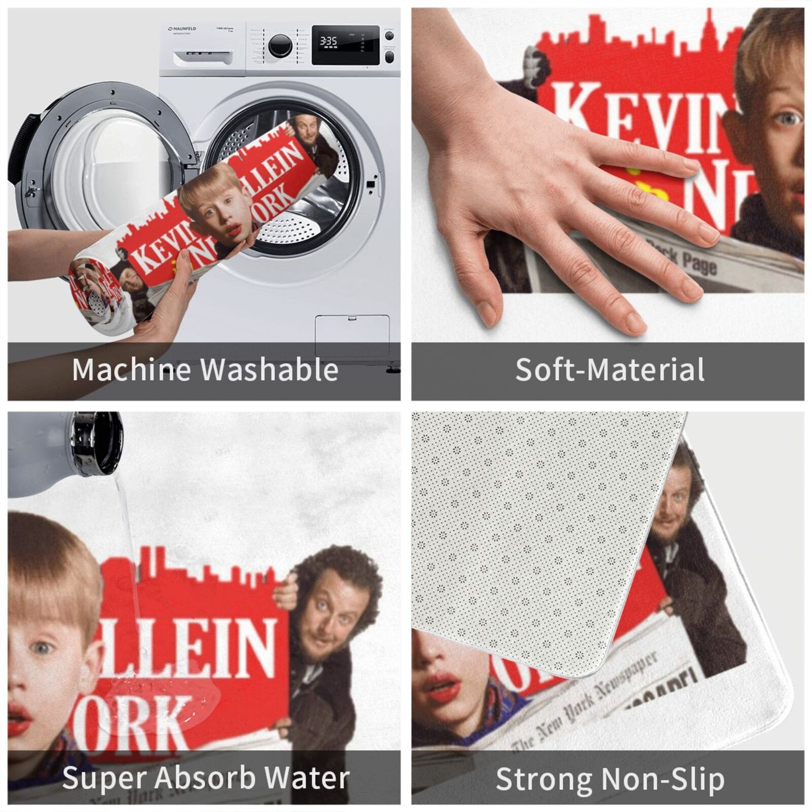 Kevin Mccallister Karpet Tikar - Home Textiles New York ulasan dan harga