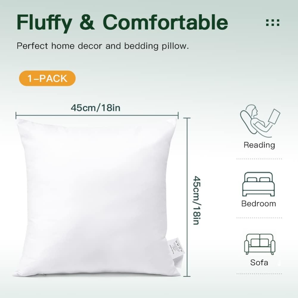 Isian Bantal Lempar 18x18, Ban - Pillow Insert 18X18 ulasan dan harga