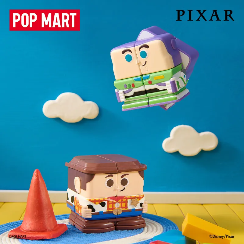 POP MART PIXAR POP CUBE CUBIEC - Home Textiles Products ulasan dan harga