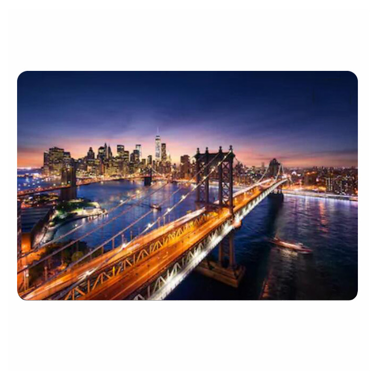 Modern Kota New York Saat Mata - Home Textiles New York ulasan dan harga