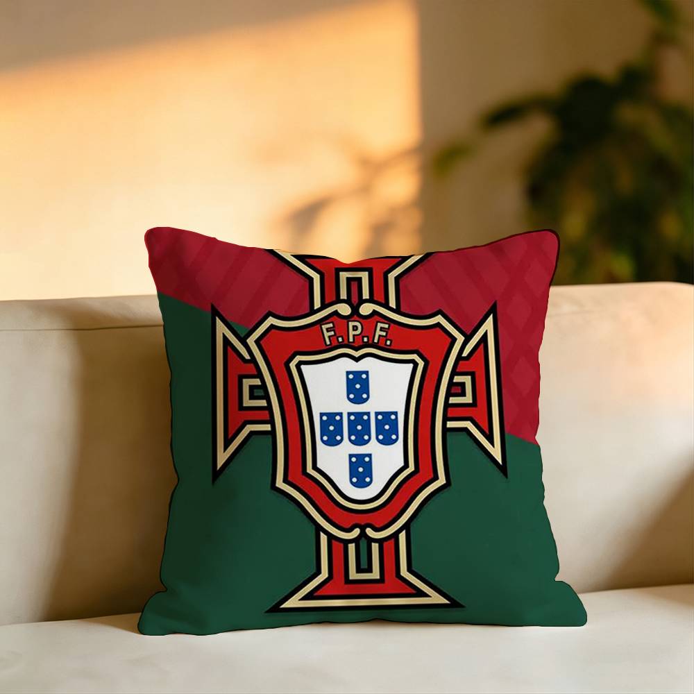 Portugal The Quinas Flag Squar - Home Textiles Portugal ulasan dan harga