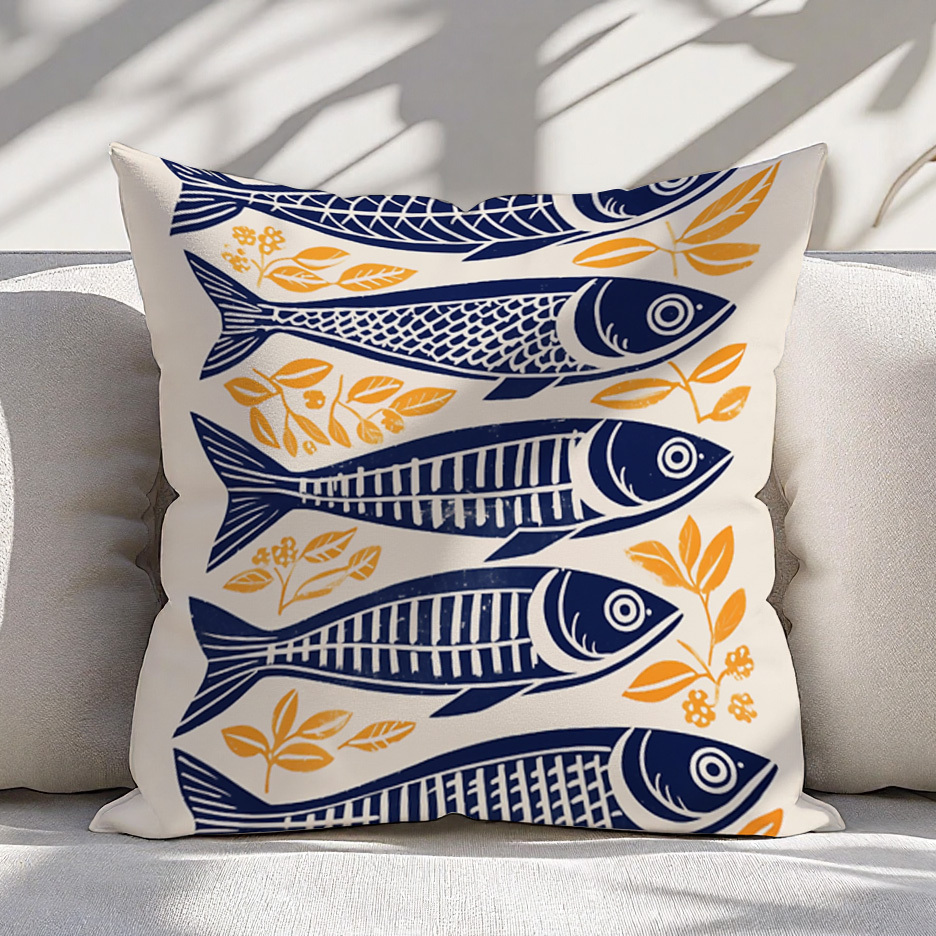 1 Buah Sarung Bantal Sarden Uk - Pillow Insert 18X18 ulasan dan harga