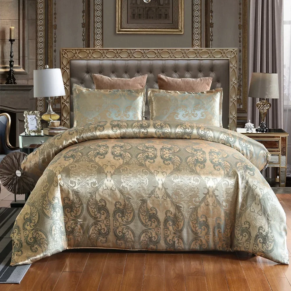 Set Sprei Mewah 2/3 Pcs, Tekst - Luxury Home Textiles Usa ulasan dan harga