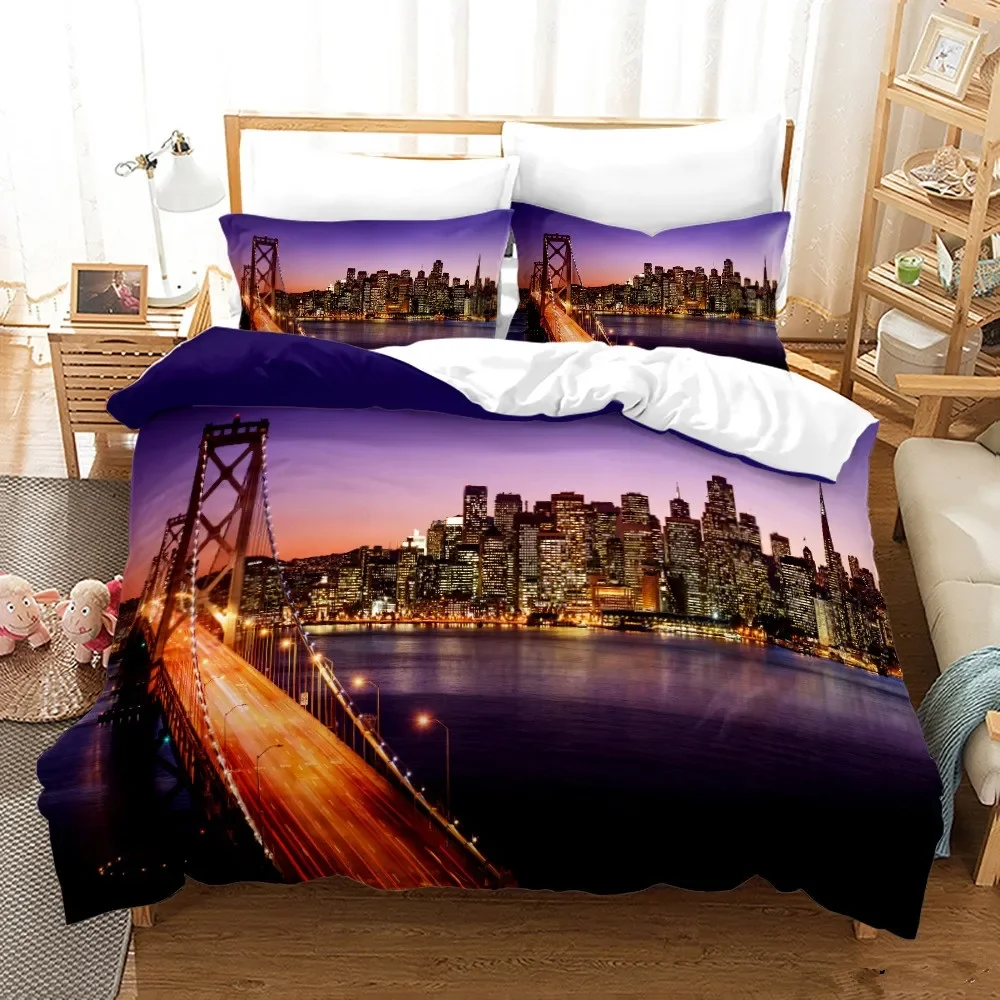 Set Sprei New York City Night  - Home Textiles New York ulasan dan harga