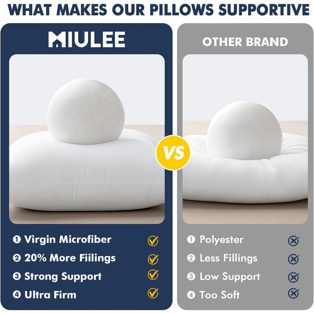 Isian Bantal Hias, Paket 2 Bua - Pillow Insert 18X18 ulasan dan harga