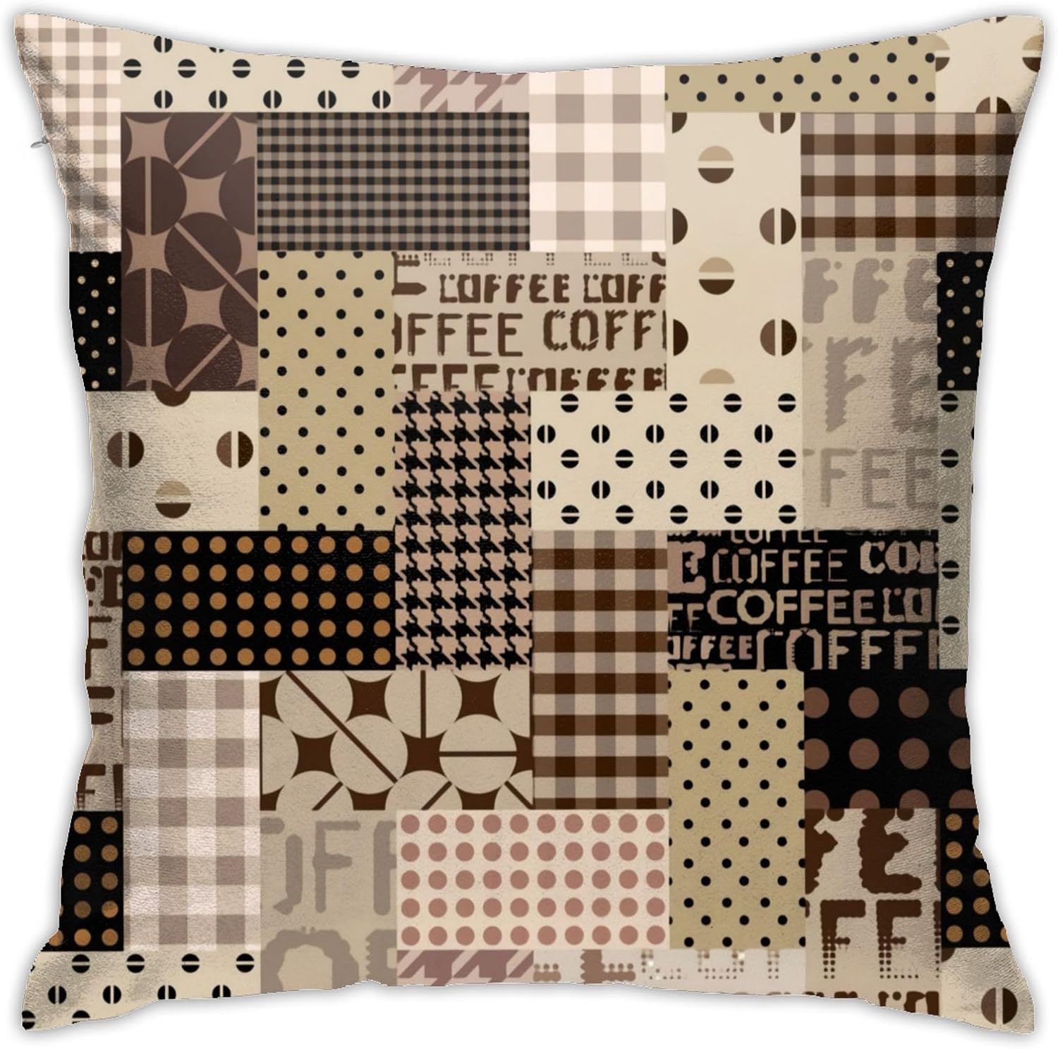 Sarung Bantal Coffee Time Moti - Pillow Insert 18X18 ulasan dan harga
