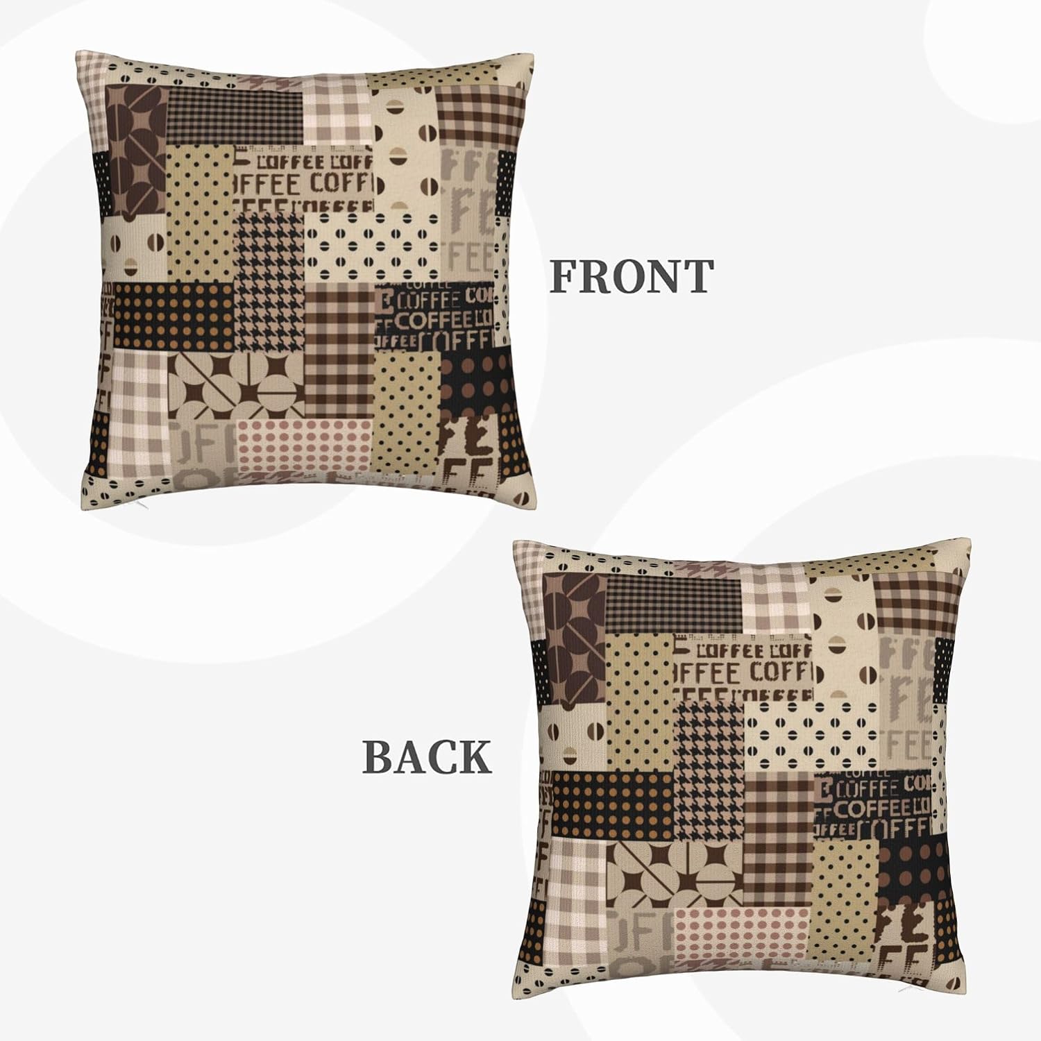 Sarung Bantal Coffee Time Moti - Pillow Insert 18X18 ulasan dan harga