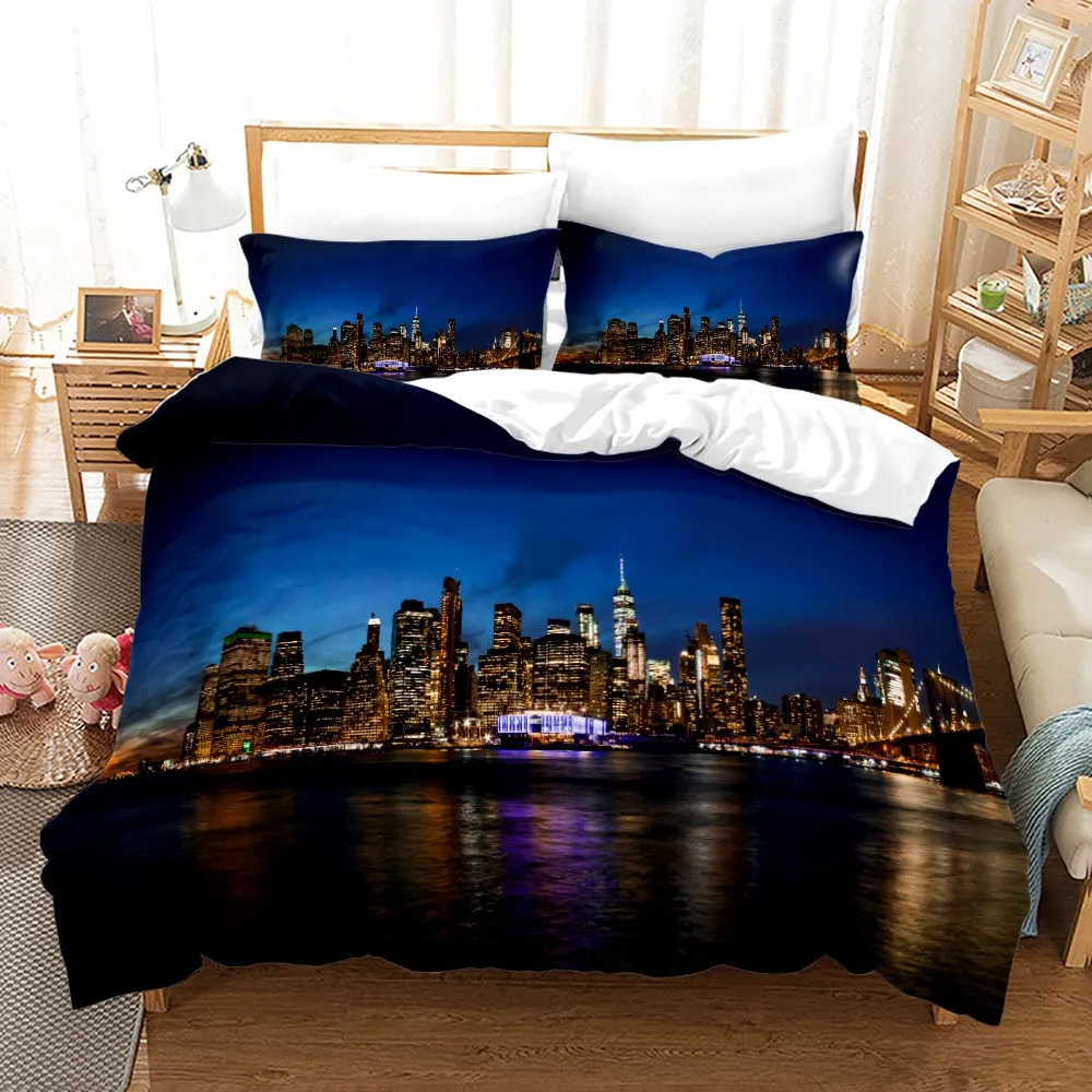 Set Sprei New York City Night  - Home Textiles New York ulasan dan harga