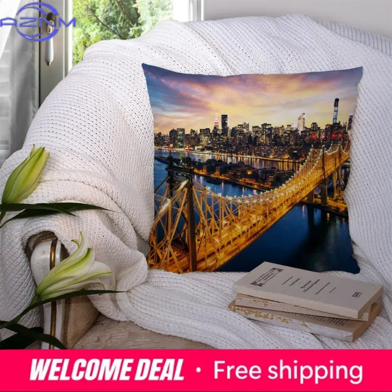 Dekorasi Rumah Sarung Bantal M - Home Textiles New York ulasan dan harga