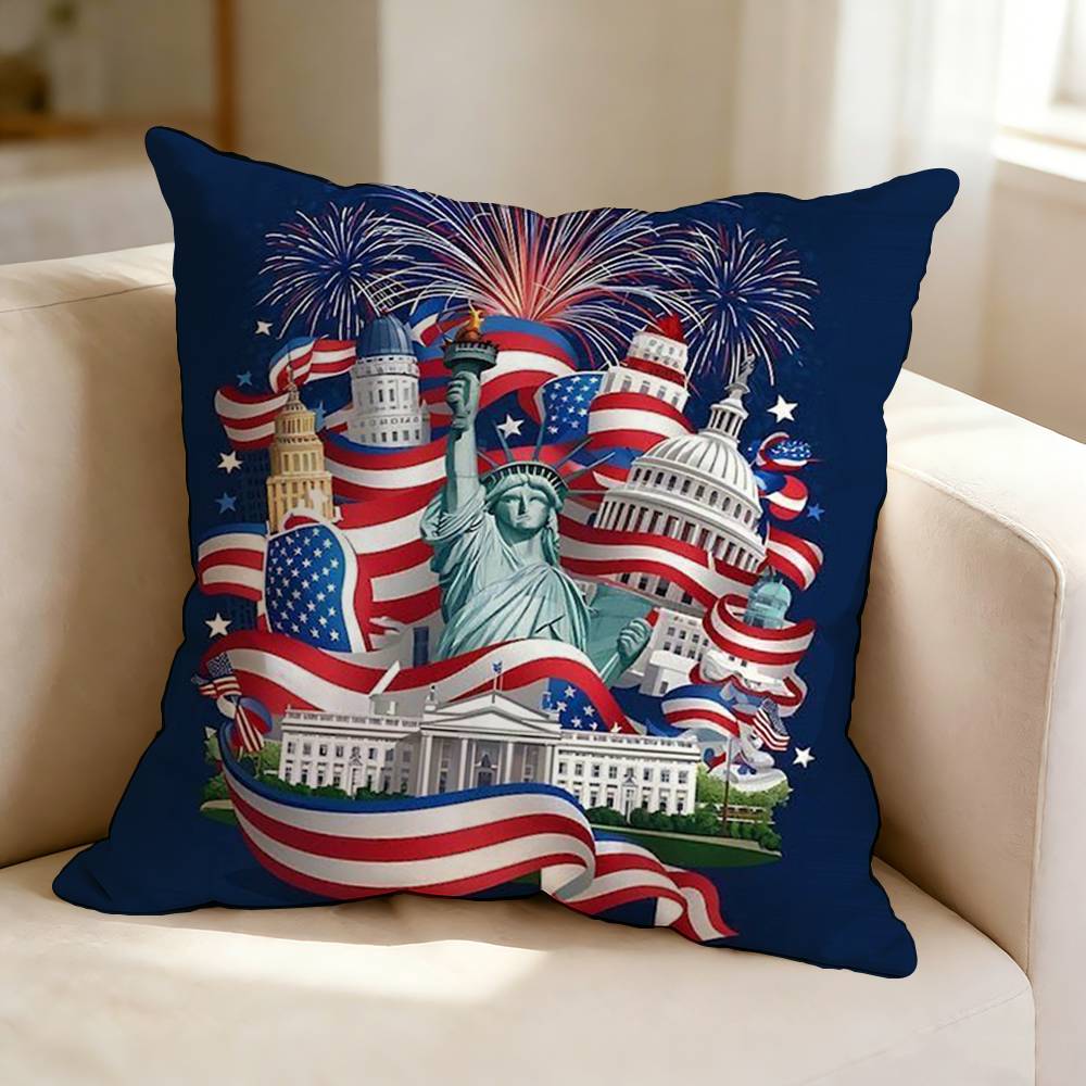 New York USA S-Statue of Liber - Home Textiles New York ulasan dan harga