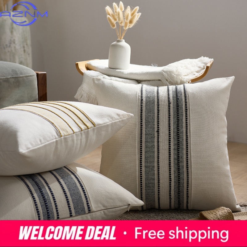 Sarung bantal rajutan sambung  - Luxury Home Textiles Usa ulasan dan harga