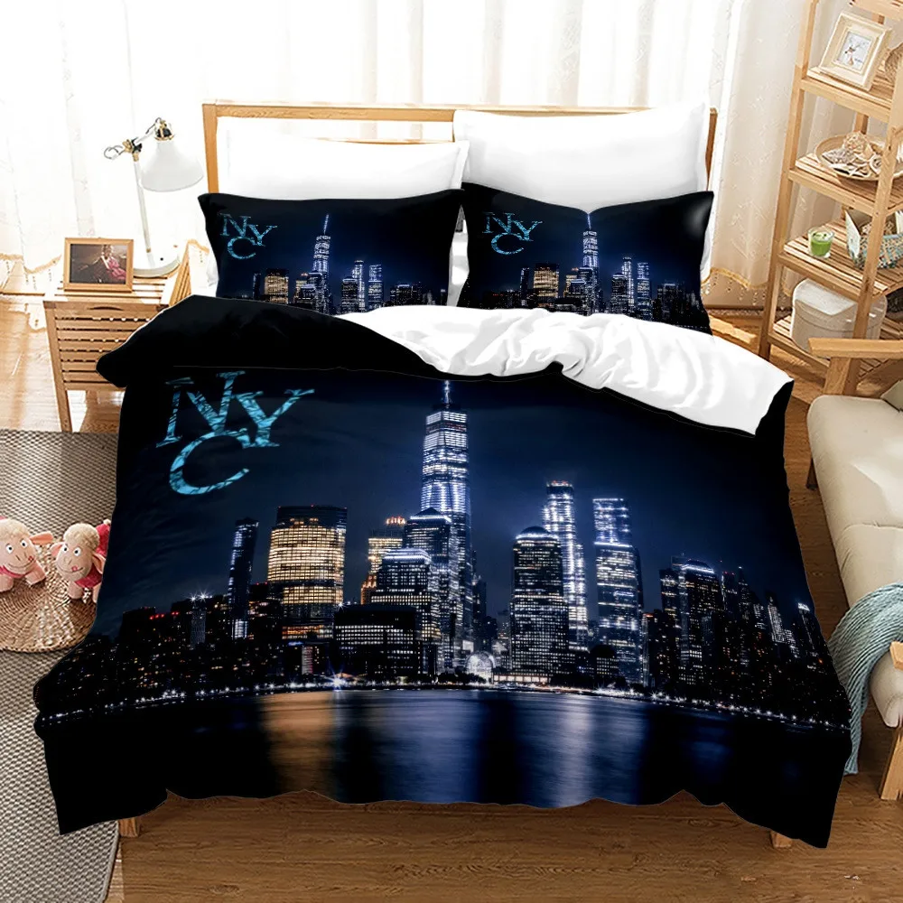 Set Seprai Pemandangan Malam K - Home Textiles New York ulasan dan harga