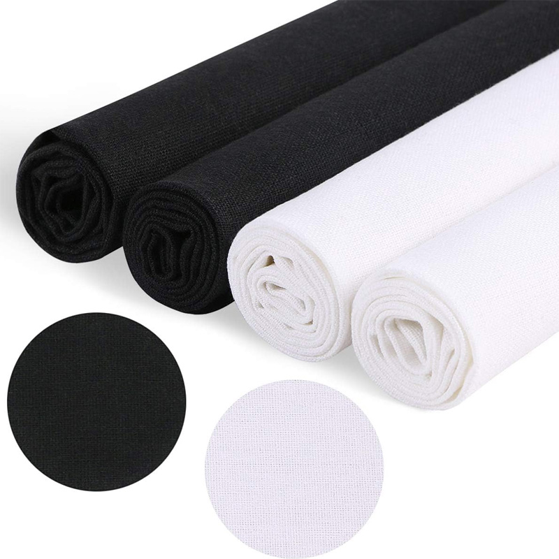 4 Potong Kain Linen, Kain Warn - Home Textiles Products ulasan dan harga