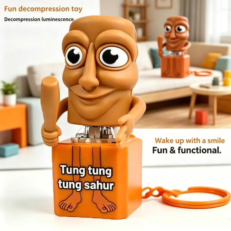 Gantungan Kunci Tung Tung Tung - Home Textiles Products ulasan dan harga