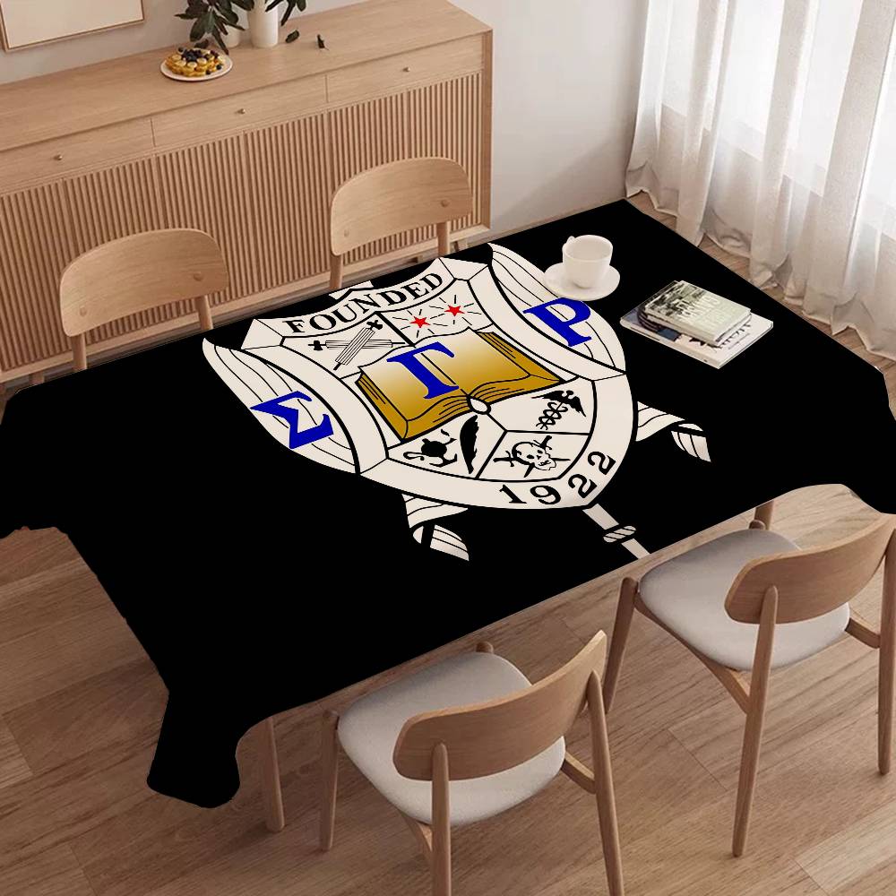 Taplak Meja dengan Logo Sigma  - Home Textiles Today Logo ulasan dan harga