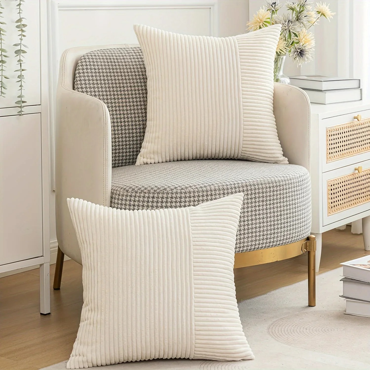 Sarung Bantal Lempar Korduroi  - Pillow Insert 18X18 ulasan dan harga