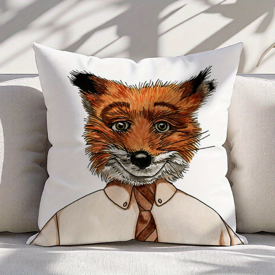 1 Buah Sarung Bantal Mr. Fox P - Pillow Insert 18X18 ulasan dan harga