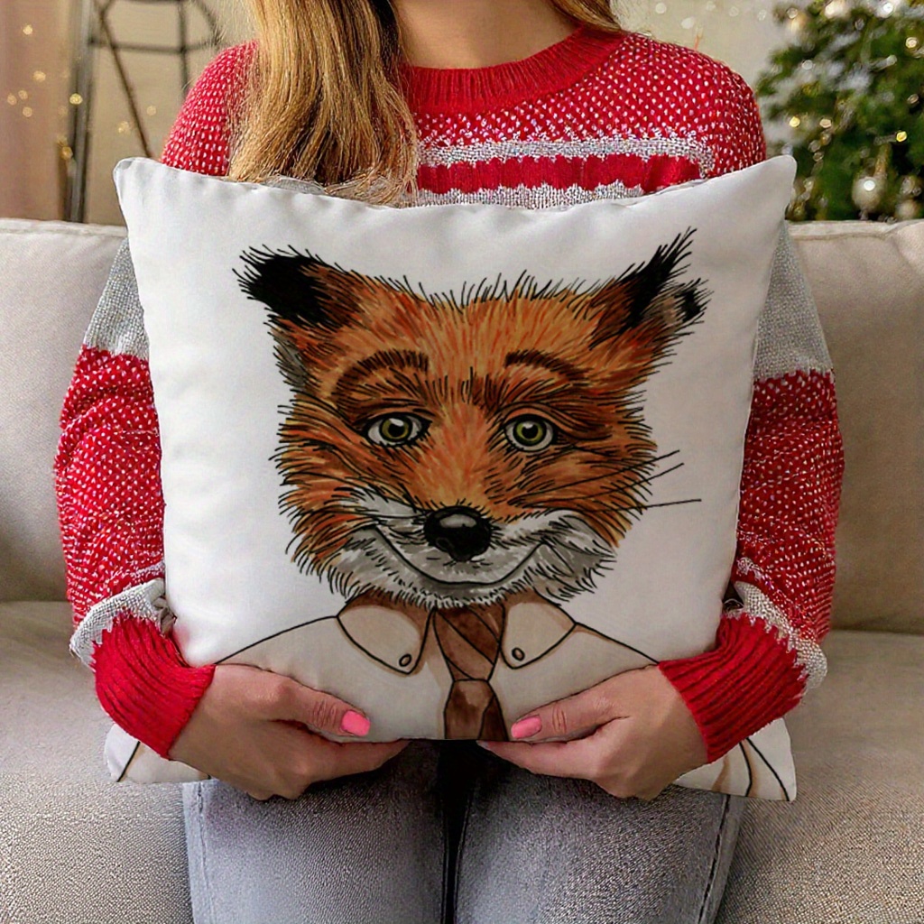 1 Buah Sarung Bantal Mr. Fox P - Pillow Insert 18X18 ulasan dan harga